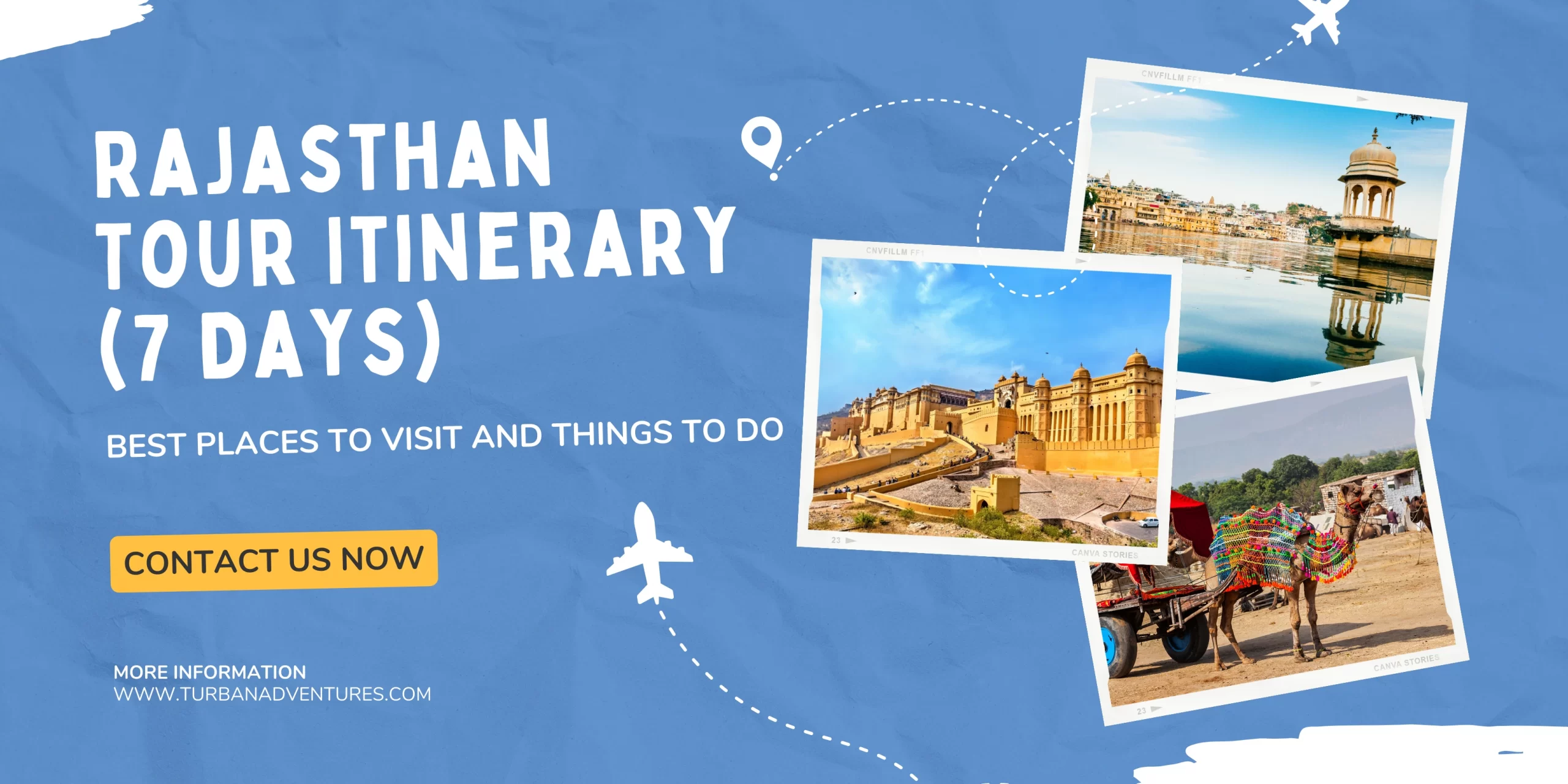 rajasthan tour itinerary 7 days