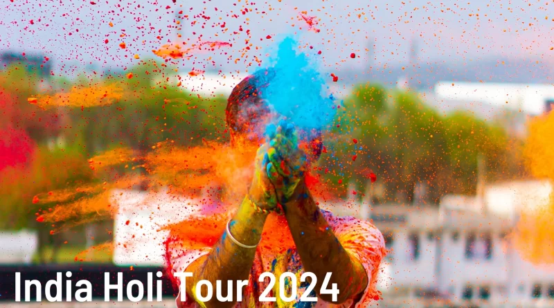 holi tour india idioma español